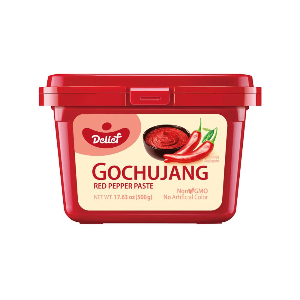 DELIEF Red Pepper Paste Gochujang HALAL 500g x 20